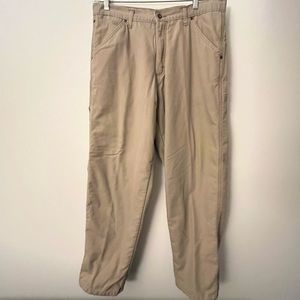 Wrangler fleece line pants with extra pockets